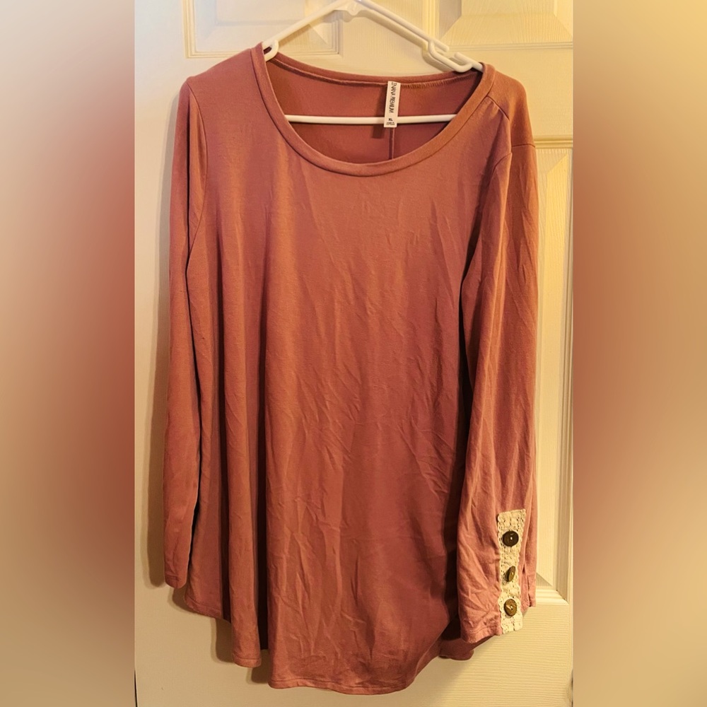 Zenana Premium long sleeve tunic
